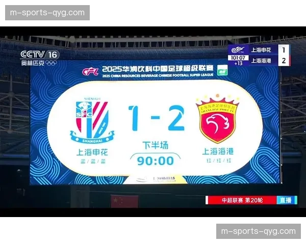 上海德比即将在下一轮打响 申花海港状态均需调整